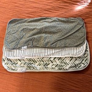 Copper Pearl burp clothes (set of 3)